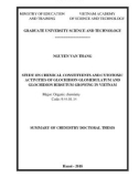 Summary of Chemistry Doctoral thesis: Study on chemical constituents and cytotoxic activities of Glochidion Glomerulatum and Glochidion Hirsutum growing in study on chemical constituents and cytotoxic activities of glochidion glomerulatum and glochidion hirsutum growing in Vietnam