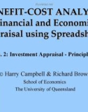 Investment Appraisal - Principles