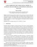 Using improved grey forecasting model to estimate the electricity consumption demand in Vietnam