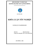 Khóa luận tốt nghiệp Quản trị doanh nghiệp: Tái cấu trúc nguồn vốn tại công ty TNHH MTV Cảng Hải Phòng để phù hợp với môi trường kinh doanh