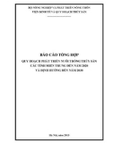 Báo cáo tổng hợp quy hoạch phát triển nuôi trồng thủy sản các tỉnh miền trung đến năm 2020 và định hướng đến năm 2030