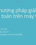 Bài giảng Kỹ thuật lập trình: Các phương pháp giải quyết bài toán trên máy tính - Trịnh Tấn Đạt