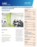 Issue 95 – Regulatory and Tax Developments in August 2012