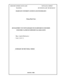 Summary of doctoral thesis: Development of nonstandard finite difference methods for some classes of differential equations