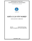 Khóa luận tốt nghiệp Kế toán – Kiểm toán: Hoàn thiện tổ chức kế toán doanh thu, chi phí và xác định kết quả kinh doanh tại Công ty cổ phần phát triển thương mại Hiền Hạnh