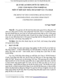 Quan hệ lao động dưới tác động của cuộc cách mạng công nghiệp 4.0: Nhìn từ biên bản thỏa thuận hợp tác của Grab