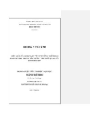 Khóa luận tốt nghiệp đại học ngành Triết học: Diễn giải của Berdyaev về tư tưởng triết học của Dostoevsky trong tác phẩm 'Thế giới quan của Dostoevsky'