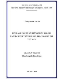 Tóm tắt Luận văn Thạc sĩ Báo chí học: Hình ảnh người nổi tiếng trên báo chí và việc hình thành hệ giá trị cho giới trẻ Việt Nam