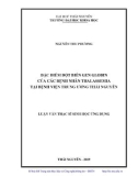 Luận văn Thạc sĩ Sinh học ứng dụng: Đặc điểm đột biến gen Globin của các bệnh nhân thalassemia tại bệnh viện Trung Ương Thái Nguyên