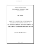 Luận văn Thạc sĩ Khoa học: Nghiên cứu sự phân bố và xu hướng ô nhiễm của các hợp chất thuốc trừ sâu cơ clo và các hợp chất polyclobiphenyl (PCBs) trong trầm tích tại vùng ven biển từ Thanh Hóa đến Bình Thuận, Việt Nam