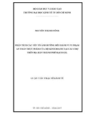 Luận văn Thạc sĩ Kinh tế: Phân tích các yếu tố ảnh hưởng đến hành vi vi phạm an toàn thực phẩm của hộ kinh doanh tại các chợ trên địa bàn thành phố Rạch Giá