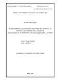 Summary of chemistry doctoral thesis: Study on chemical constituents and inhibitory activities of enzymes α-glucosidase and α amylase of Gymnema sylvestre (RETZ.) R.BR. EX SM. and Gymnema latifolium wall. EX wight