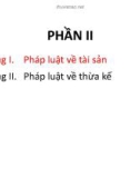 Bài giảng Luật dân sự 1: Phần 2.1 - TS. Lâm Tố Trang