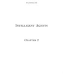 Lecture Artificial Intelligence - Chapter 2: Intelligent agents