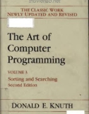 Ebook The art of computer programming - Volume 3: Sorting and searching (Second edition - 2011) - Part 1