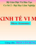 Bài giảng Kinh tế vi mô (Micro -Economics) - Đại học Lâm Nghiệp (Cơ sở 2)