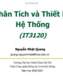 Bài giảng Phân tích và thiết kế hệ thống: Chương 7 - Nguyễn Nhật Quang