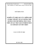 Luận án Tiến sĩ Y học: Nghiên cứu hiệu quả của thông khí cơ học với mức áp lực đường thở dương cuối thì thở ra tối ưu dựa trên áp lực thực quản ở bệnh nhân suy hô hấp cấp tiến triển