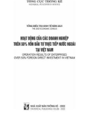 Tổng điều tra kinh tế năm 2021 - Hoạt động của các doanh nghiệp trên 50% vốn đầu tư trực tiếp nước ngoài tại Việt Nam