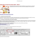 Hướng dẫn sử dụng PowerPoint 2007 - Phần 2