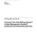 chương trình Pabx Billing System & Hotel Management System(cài đặt,kiến thức chung& công ty minh họa)