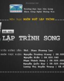 Ngôn ngữ lập trình - Lập trình song song