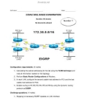 CCNA2 SKILL BASED EXAMINATION - Number 3