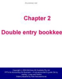 Lecture Accounting for Business – A non-accountant's guide (2/e) - Chapter 2: Double entry bookkeeping