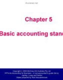 Lecture Accounting for Business – A non-accountant's guide (2/e) - Chapter 5: Basic accounting standards