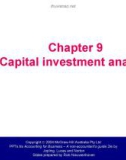 Lecture Accounting for Business – A non-accountant's guide (2/e) - Chapter: Capital investment analysis