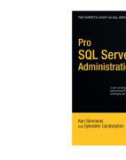 Pro SQL Server 2008 Administration