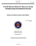 The 60 Minute Network Security Guide (First Steps Towards a Secure Network Environment)