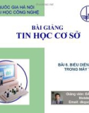 Biểu diễn dữ liệu trong máy tính