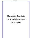 Hướng dẫn đánh thức PC từ chế độ Sleep một cách tự động