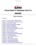 Visual Basic 6 Database How-To