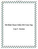 Mô Hình Tham Chiếu OSI Toàn Tập: Lớp 5 - Session