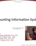 Lecture Fundamental accounting principles (21e) - Chapter 7: Accounting information systems