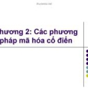 Bài giảng An toàn và bảo mật thông tin: Chương 2 - ThS. Trần Phương Nhung