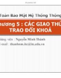 Bài giảng An toàn bảo mật hệ thống thông tin: Chương 5 - GV. Nguyễn Minh Thành