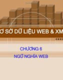 Bài giảng Cơ sở dữ liệu Web và XML: Chương 6 - GV. Hồ Văn Phi