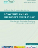 Hàm Microsoft excel 97-2013 và công thức