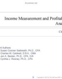 Lecture Intermediate accounting - Chapter 5: Income measurement and profitability analysis