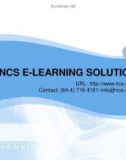 Bài giảng Ncs E-Learning Solution