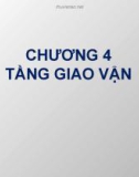 Bài giảng Chương 4: Tầng giao vận - Lương Ánh Hoàng