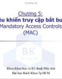 Bài giảng Bảo mật hệ thống thông tin: Chương 5 - ĐH Bách khoa TP HCM