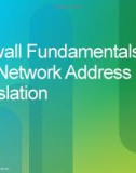 Lecture CCNA security partner - Chapter 9: Firewall Fundamentals and Network Address Translation