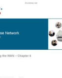 Lecture Accessing the WAN - Chapter 4: Network Security