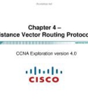 Lecture CCNA Exploration 4.0 (Kỳ 2) - Chapter 4: Distance Vector Routing Protocols