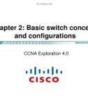 Lecture CCNA Exploration 4.0 (Kỳ 3) - Chapter 2: Basic switch concepts and configurations