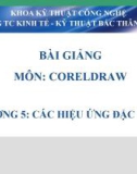 Bài giảng CorelDraw: Chương 5 - Trung cấp KT-KT Bắc Thăng Long